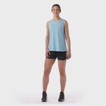 Smartwool Womens Active Mesh High Neck Tank - Serene Blue
Fit Video