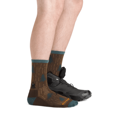 Darn Tough Mens Yarn Goblin Micro Crew Lightweight Hiking Socks  - 