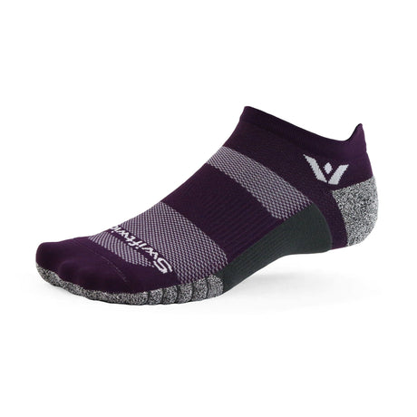 Swiftwick Flite XT Zero Tab Socks  -  Small / Cassis