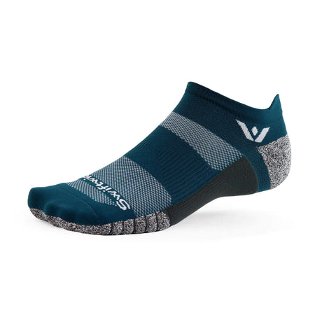 Swiftwick Flite XT Zero Tab Socks  -  Small / Deep Teal