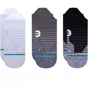 Stance Versa Tab 3-Pack Socks  -  Small / Black/White