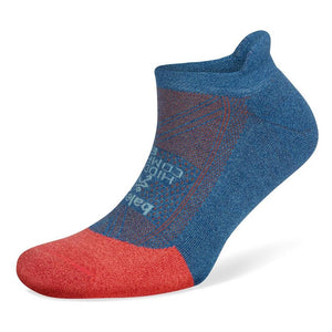 Balega Hidden Comfort No Show Tab Socks - Clearance  -  Small / Cherry/Denim