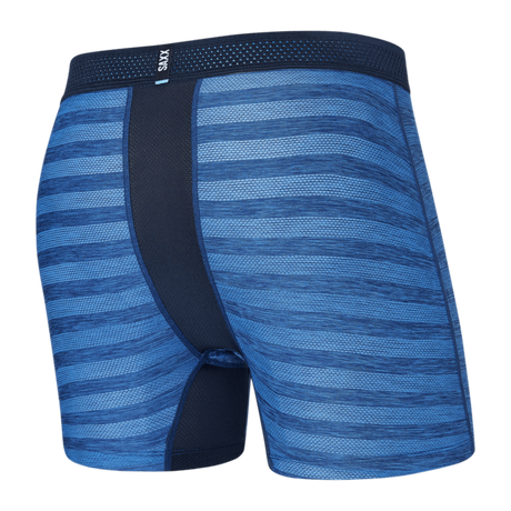 SAXX DropTemp Cooling Mesh Boxer Brief - Granada Sky Heather Back