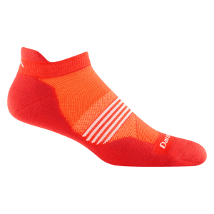 Darn Tough Mens Element No Show Tab Lightweight Running Socks  -  Medium / Tiger