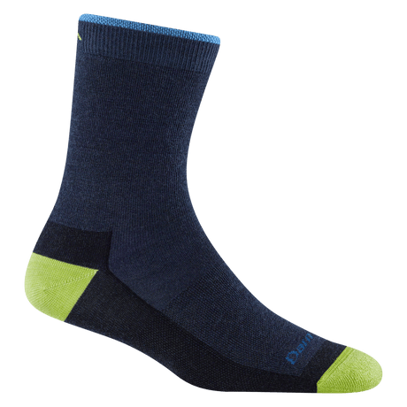 Darn Tough Juniors Field Trip Micro Crew Lightweight Socks  -  Small / Eclipse