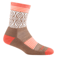 Darn Tough Womens SoBo Micro Crew Lightweight Hiking Socks  -  Small / Bark