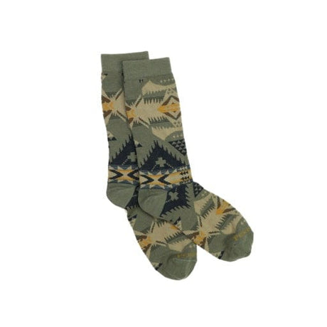 Pendleton Nehalem Crew Socks  -  Medium / Sage