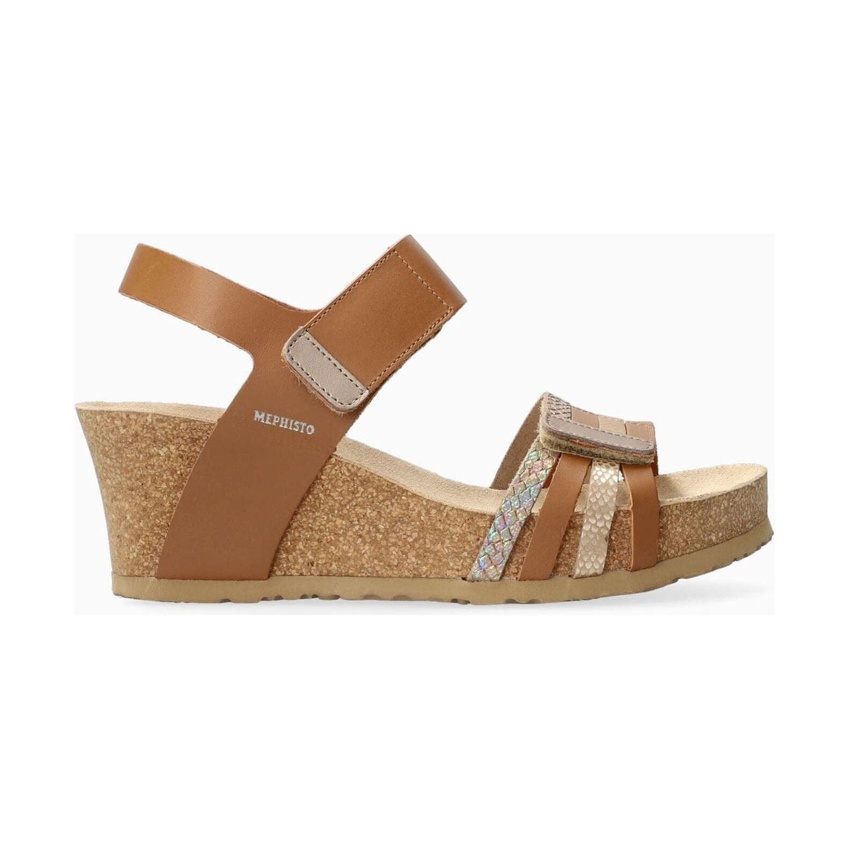 Mephisto Womens Lucia Sandals  -  11 / Camel/Sandanyl