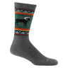 Darn Tough Mens VanGrizzle Boot Midweight Hiking Socks  -  Medium / Gray