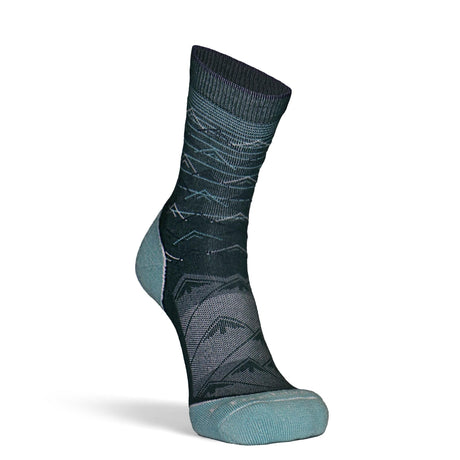 Fox River Womens Mountain Lightweight Crew Socks  -  Medium / Teal