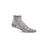 Sockwell Womens Plantar Sport Firm Compression Micro Socks  -  Small/Medium / Gray