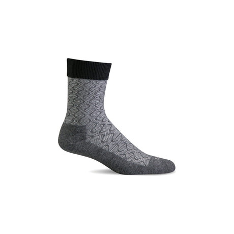 Sockwell Womens Softie Relaxed Fit Crew Socks  -  Small/Medium / Charcoal