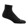 Darn Tough Quarter Midweight Tactical Socks  -  X-Small / Black