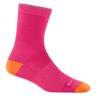 Darn Tough Kids Field Trip Micro Crew Lightweight Hiking Socks  -  Small / Neon Pink