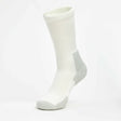 Thorlo Maximum Cushion Crew Running Socks  -  Small / White/Platinum