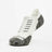 Thorlo Experia TECHFIT Light Cushion No Show Tab with Rocket Grip Socks  -  X-Small / White Gray