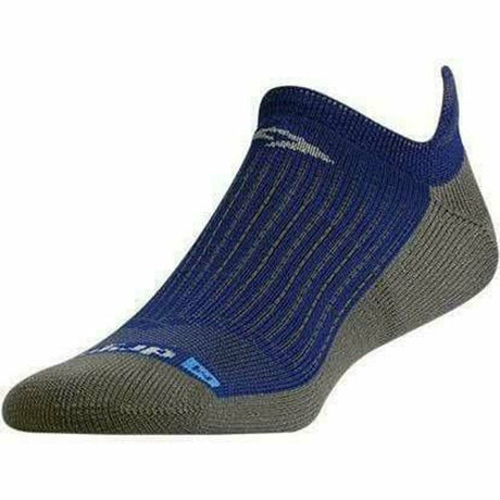 Drymax Running No Show Tab Socks  -  Small / Royale/Anthracite