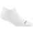 Darn Tough Womens Run No Show Tab Light Cushion Ultra-Lightweight Socks  -  Small / White