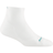 Darn Tough Womens Run Quarter Ultra-Lightweight Socks with Cushion  -  Small / White