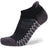 Balega Silver No Show Tab Socks  -  Small / Black