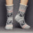 Siberia Spirit Kute Kitties Crew Socks  -  Small / Kute Kitties