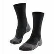 FALKE Womens TK2 Explore Cool Trekking Crew Socks  -  35-36 / Black/Mix