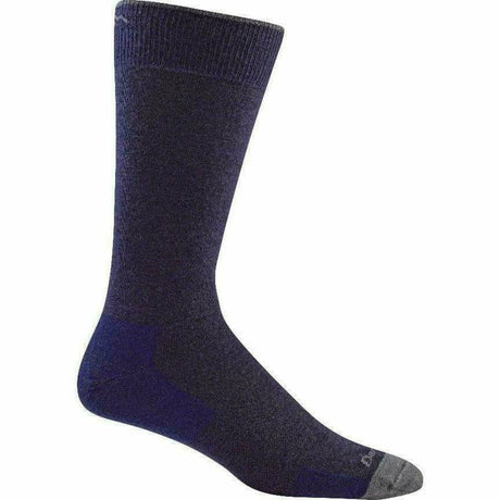 Darn Tough Mens Solid Crew Lightweight Lifestyle Socks  -  Medium / Navy