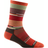 Darn Tough Womens Pixie Crew Lightweight Lifestyle Socks  -  Small / Tomato