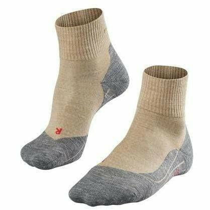 FALKE Mens TK5 Wander Short Trekking Mini-Crew Socks  -  39-41 / Nature