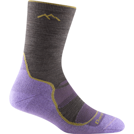 Darn Tough Womens Light Hiker Micro Crew Lightweight Socks  -  Small / Taupe