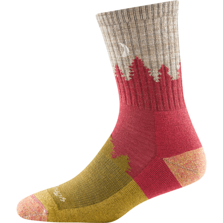 Darn Tough Womens Treeline Micro Crew Midweight Hiking Socks  - 