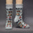 Siberia Spirit Campout Fun Crew Socks  -  Large / Campout Fun