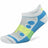 Balega Kids Hidden Cool 2 No Show Socks  -  Medium / White/Blue