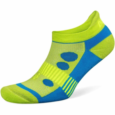 Balega Kids Hidden Cool 2 No Show Socks  -  Medium / Lime/Turquoise