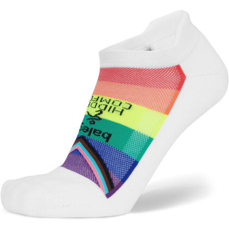 Balega Hidden Comfort No Show Tab Socks  -  Small / Rainbow