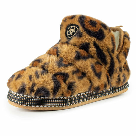 Ariat Womens Bootie Slippers  -  X-Small / Dark Leopard