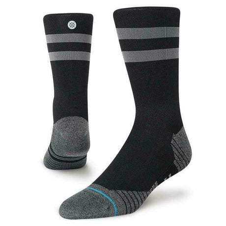 Stance Run Light Crew Socks  -  Medium / Black