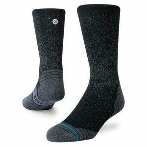 Stance Run Crew ST Socks  -  Medium / Black