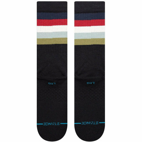 Stance Mens Maliboo Crew Socks  -  Large / Black Fade