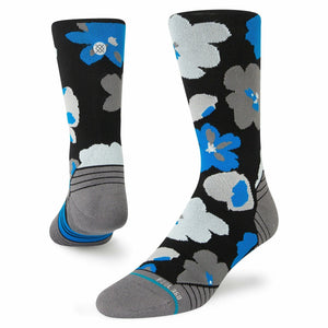 Stance Open Field Crew Socks  -  Large / Black