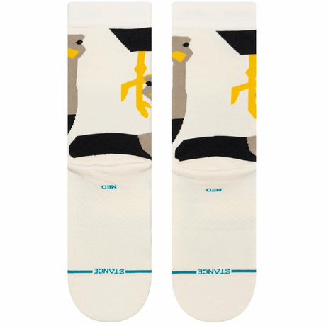 Stance Womens Pepper The Ostrich Crew Socks  -  Medium / Off White