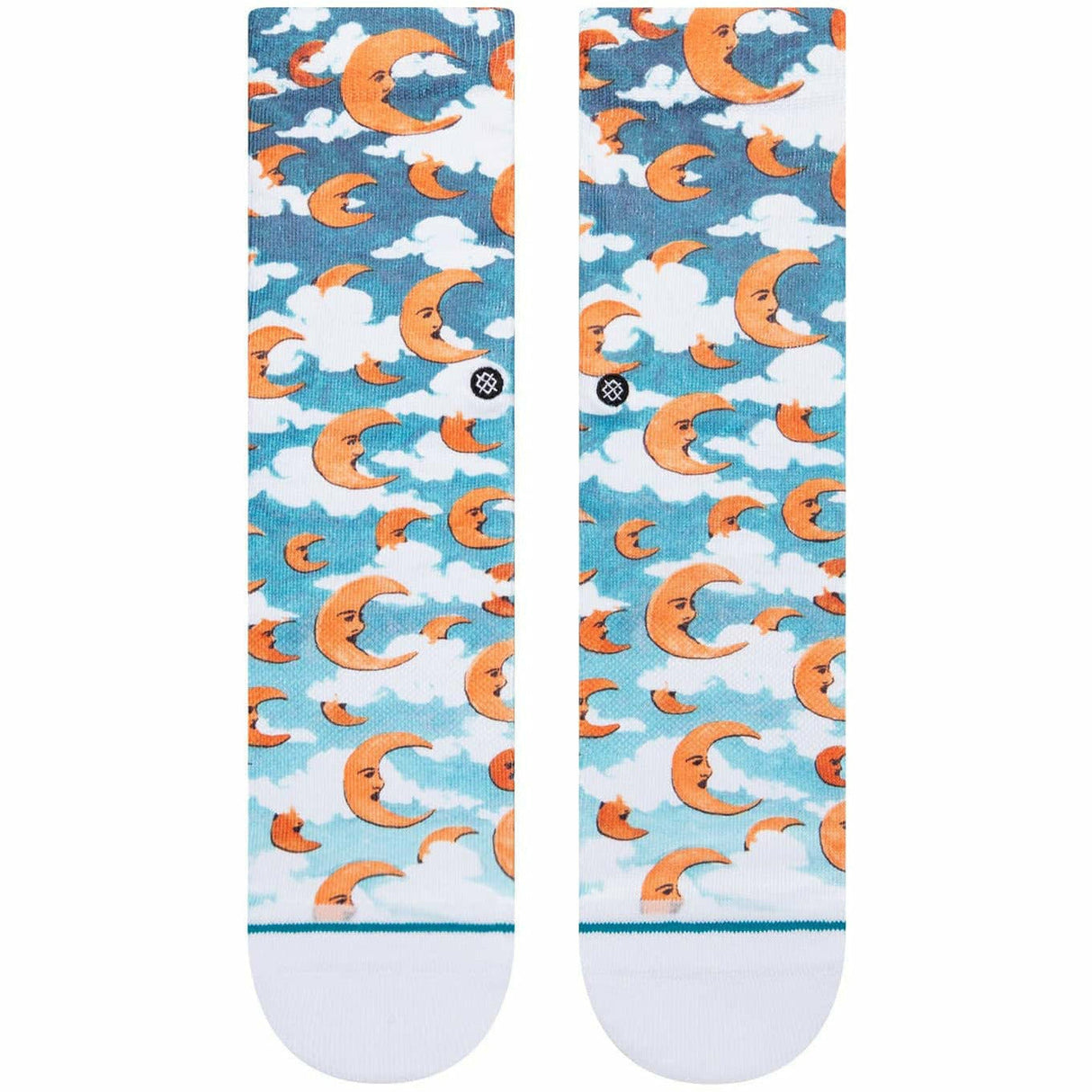 Stance Womens Lost In A Daydream Crew Socks  -  Medium / White