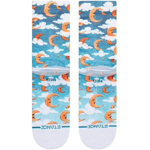 Stance Womens Lost In A Daydream Crew Socks  -  Medium / White