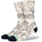 Stance Paizley Casual Crew Socks  -  Medium / Vintage White