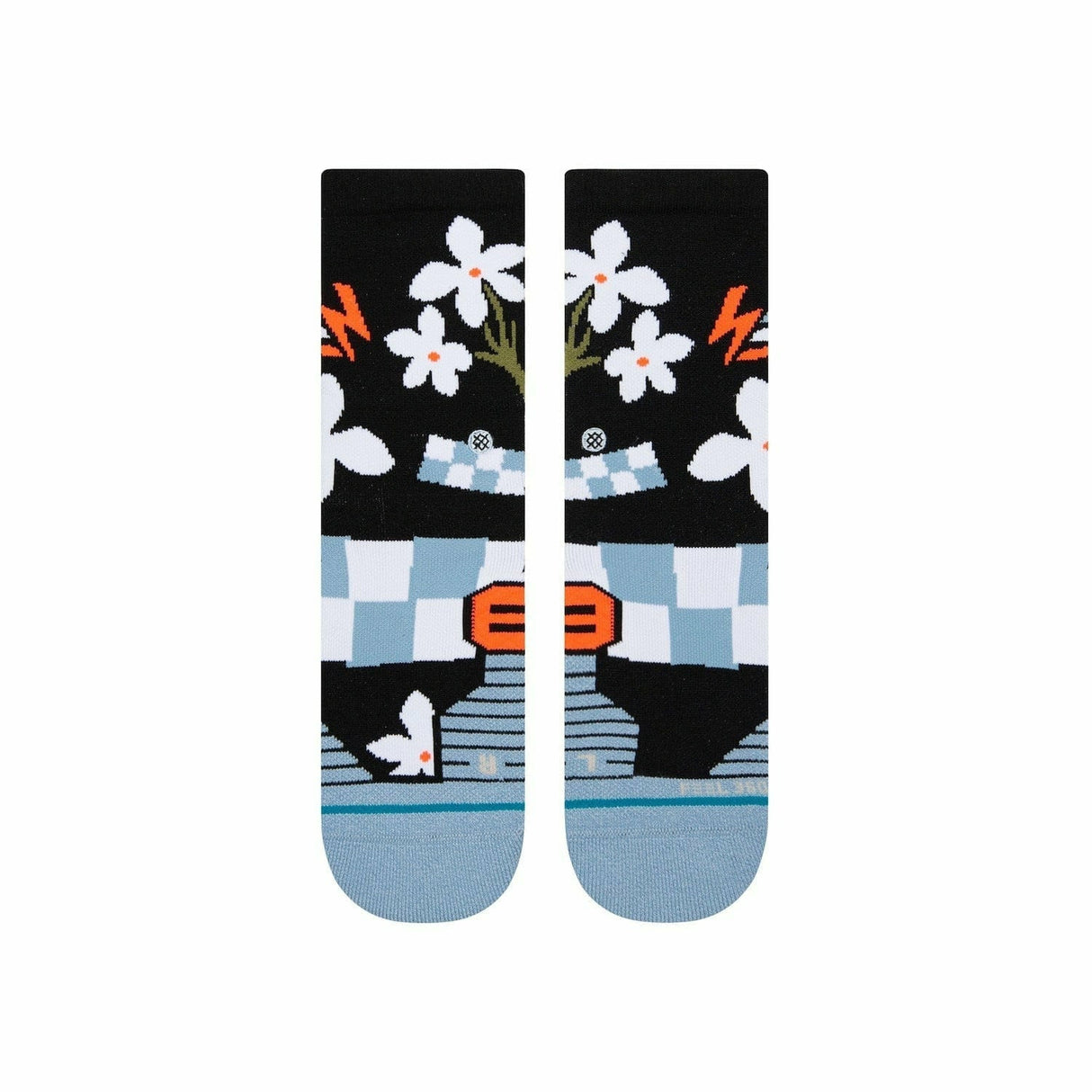 Stance Womens Brickyard Crew Socks  -  Medium / Black