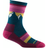 Darn Tough Womens Sunset Ledge Micro Crew Lightweight Hiking Socks  -  Small / Dark Teal