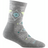 Darn Tough Womens Luna Micro Crew Midweight Hiking Socks - Clearance  -  Small / Light Gray