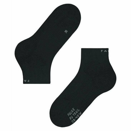 FALKE Mens RU Trail Running Quarter Socks  - 