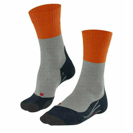 FALKE Mens TK2 Explore Trekking Socks  -  42-43 / Light Gray