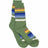 Pendleton National Park Striped Crew Socks  -  Medium / Rocky Mountain